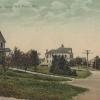 Good Will Farm road, in a 1908 postcard.